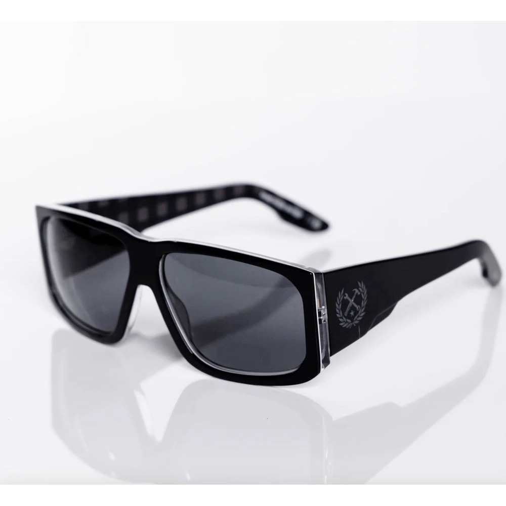 Dixxon Flannel Jefe Sunglasses Murked/Gray Bold Polarized NEW In Box Unisex